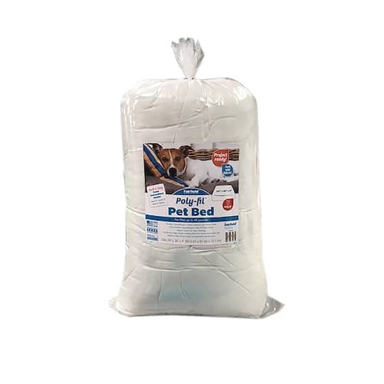 Poly-Fil® Basic™ Pet Bed Insert, 24" x 4" x 36" in White | Michaels®